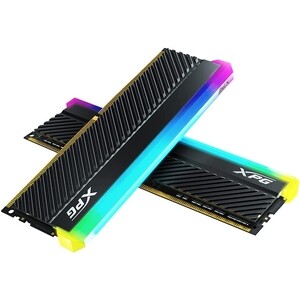 Память оперативная ADATA 16GB (2 x 8Gb) DDR4 UDIMM, XPG SPECTRIX D45G, 3600MHz CL18-22-22, 1.35V, RGB + Красный Радиатор AX4U36008G18I-DCBKD45G