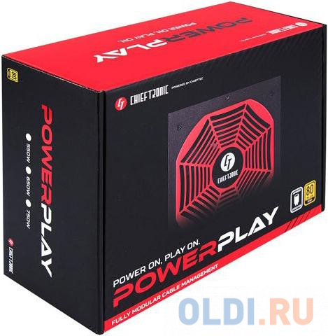 Блок питания Chieftec PowerPlay Gold 650 Вт