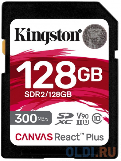 Карта памяти SD XC 128Gb Kingston SDR2/128GB