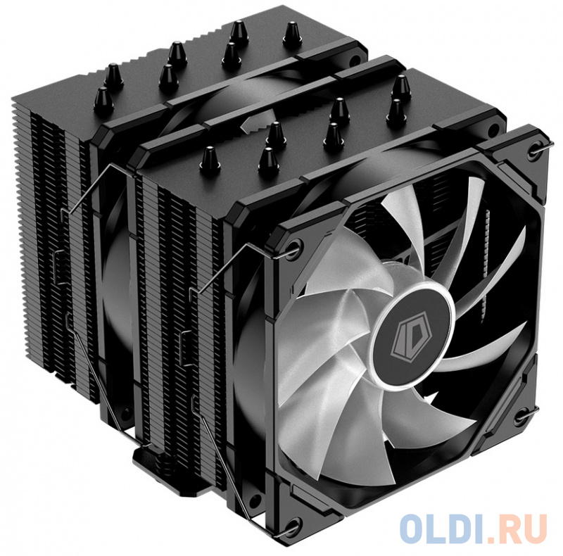 Cooler ID-Cooling SE-207 XT ARGB 280W/ PWM/ all Intel/AMD/ 2 ARGB fans/ Screws