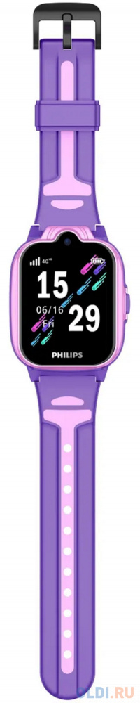 Смарт-часы Philips Kids W6610,  1.69",  розовый / розовый [ctw6610pk/00]