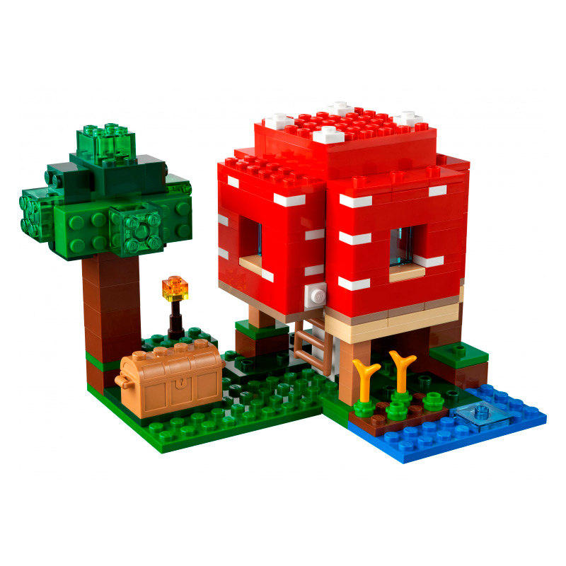 Конструктор Lego Minecraft The Mushroom House 272 дет. 21179 в Москвe