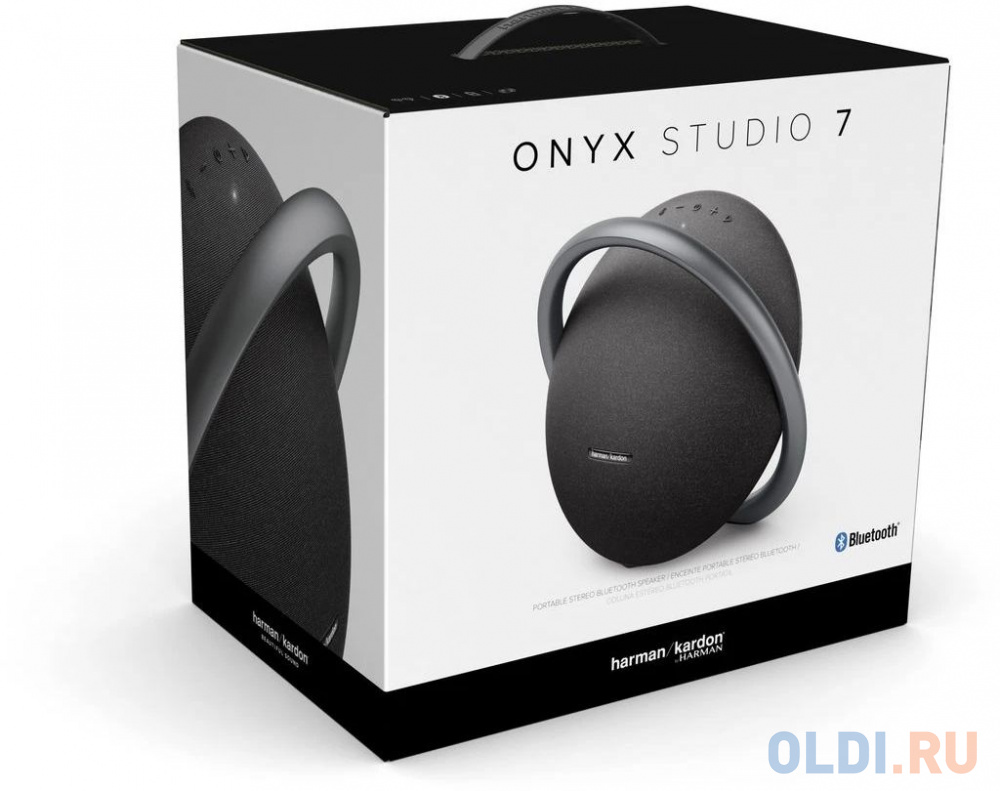 Колонка порт. Harman Kardon Onyx Studio 7 черный 50W 1.0 BT 3250mAh (HKOS7BLKEP)