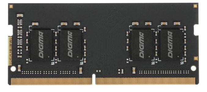 Оперативная память DDR4 Digma 4Gb 2666MHz SO-DIMM (DGMAS42666004S)