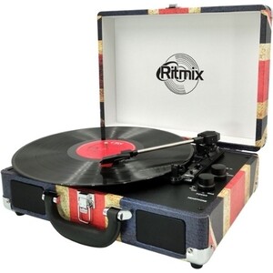 Виниловый проигрыватель Ritmix LP-120B UK Flag