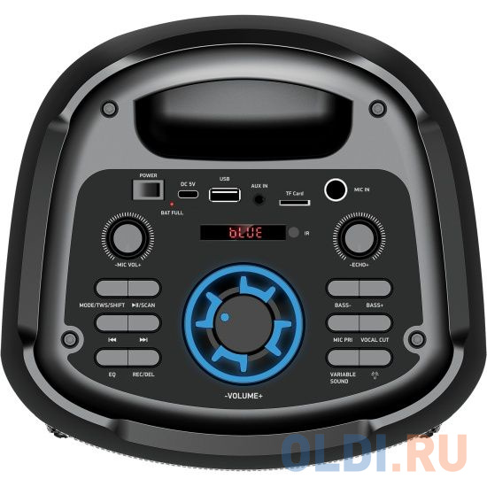 Колонки BBK BTA4021 2.0 черный 20Вт портативные