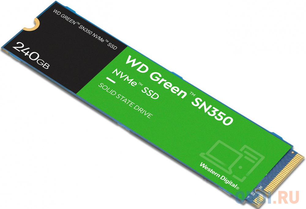 SSD накопитель Western Digital SN350 240 Gb PCI-E 3.0 x4 в Москвe