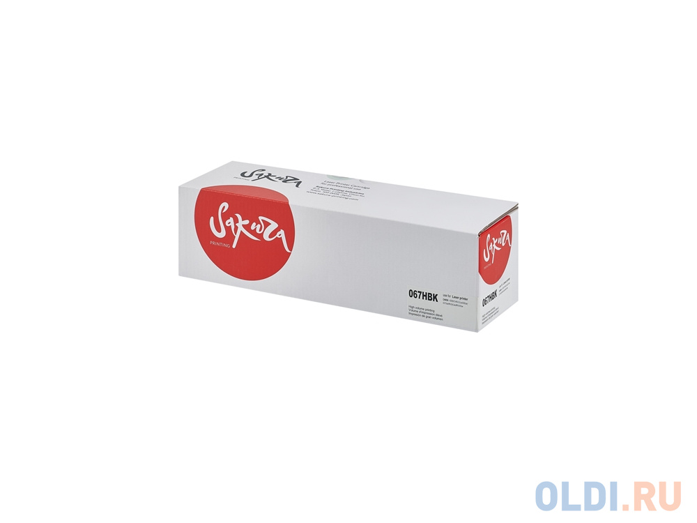 Картридж Sakura 067HBK (5106C0022) для Canon i-SENSYS LBP631/LBP633/MF651/MF655/MF657, черный, 3130 к. (чип без счетчика копий)