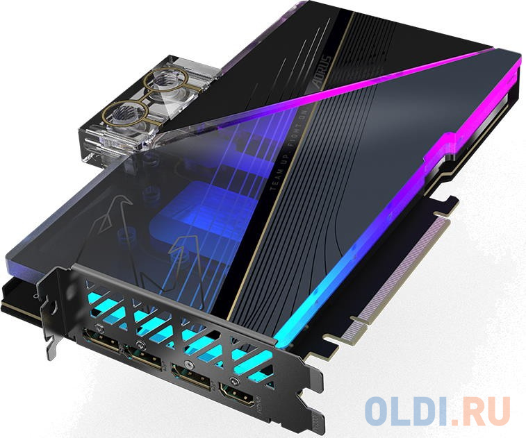 Видеокарта GigaByte nVidia GeForce RTX 4080 AORUS XTREME WATERFORCE WB 16384Mb в Москвe