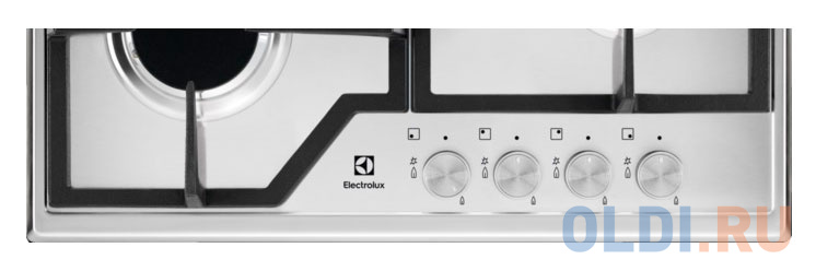 Газовая варочная поверхность Electrolux KGS6426SX нержавеющая сталь