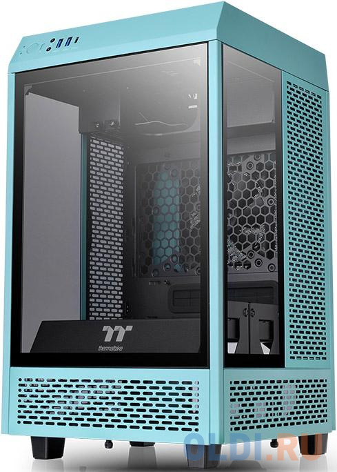 Корпус mini-ITX Thermaltake The Tower 100 Turquoise Без БП бирюзовый