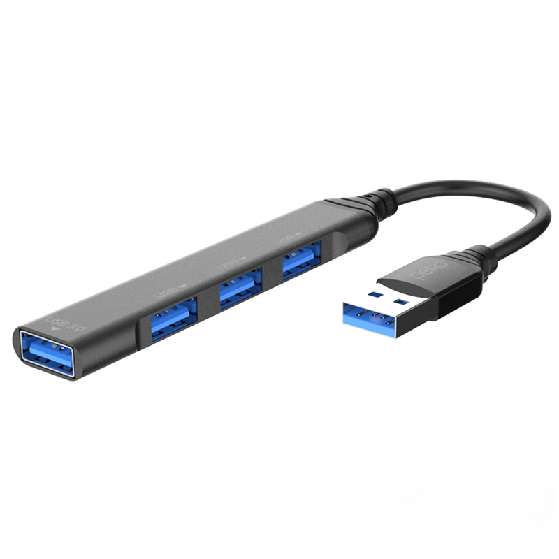 Хаб USB Pero MH01 USB-A - USB 3.0+3xUSB 2.0 Grey MH01GR в Москвe