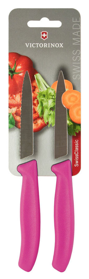 Набор ножей Victorinox Swiss Classic, 2шт., розовый (6.7796.L5B)