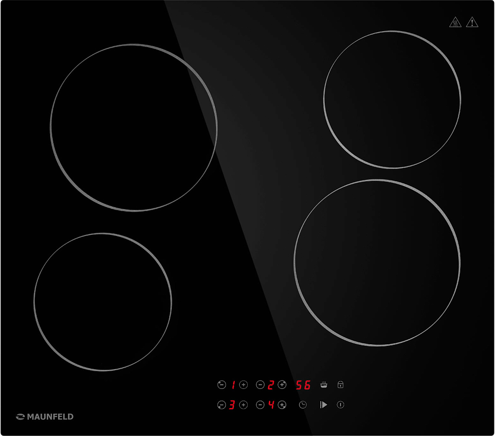 Варочная поверхность Maunfeld CVCE594BK черный