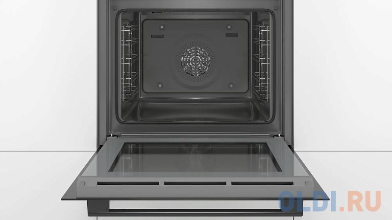 Электрический шкаф Bosch HBA530BB0S черно-серебристый