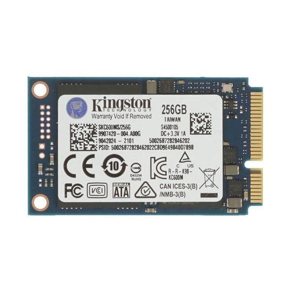 Накопитель SSD KINGSTON  MSATA 256GB KC600 SKC600MS/256G