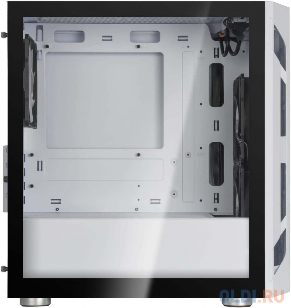 Корпус microATX SilverStone Fara H1M Pro Без БП белый в Москвe