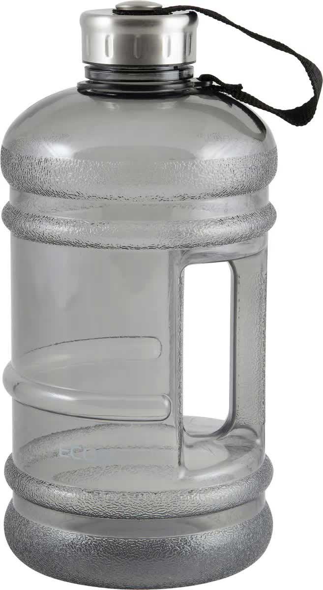 Спортивная бутылка-бак ECOS HG-23125, 2,2л, серый
