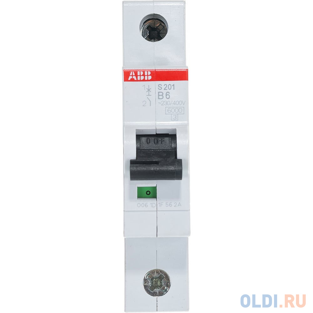 ABB 2CDS251001R0065 Автоматич.выкл-ль 1-полюсный S201 B6 в Москвe