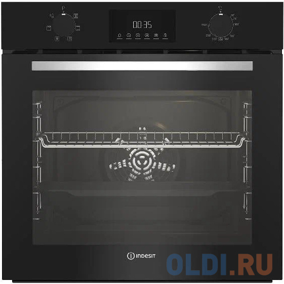 Духовой шкаф Электрический Indesit IFE 3644 BL черный