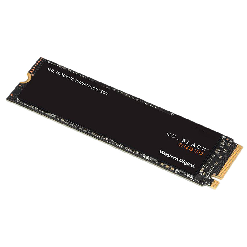 Твердотельный накопитель Western Digital WD Black SN850 NVMe SSD 500Gb без радиатора WDS500G1X0E-00AFY0