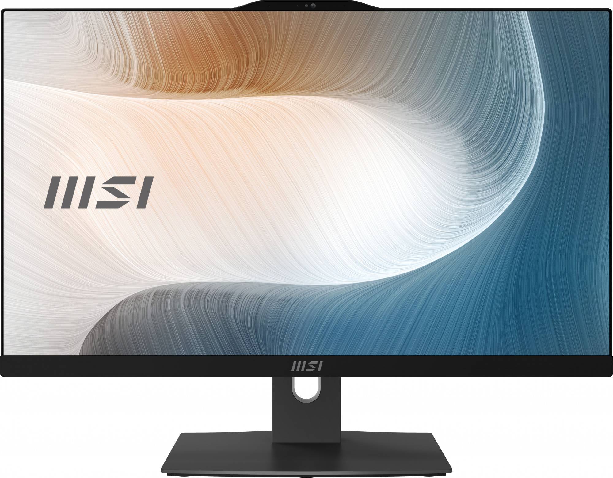 Моноблок MSI Modern AM242P 12M-262XRU, 23.8", IPS, Intel Core i3 1215U, DDR4 8ГБ, SSD 512, Intel UHD Graphics, noOS, черный (9s6-ae0711-262)