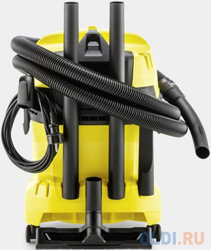 Пылесос Karcher WD 4 V-20/4/35 сухая влажная уборка жёлтый