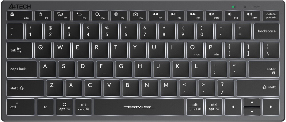 Клавиатура A4Tech Fstyler FX61 белый